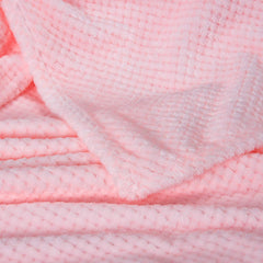 Wonder Miracle fuzzy throw blanket in stroller offers on-the-go warmth.