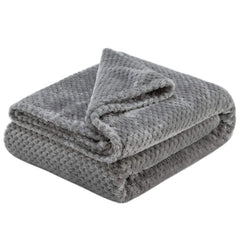 Close-up of Wonder Miracle plush fleece texture shows soft, skin-friendly feel.