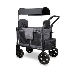 WonderFold W2 Elite Pro wagon mesh ventilation panels keep riders cool.