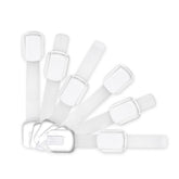 Wonderkid adjustable cabinet locks 6-pack secure doors for safer child play.