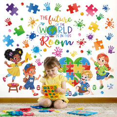 Wondever Reading Corner quotes wall sticker brightening a study space