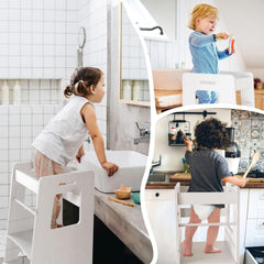 Removable platform offers flexible use as your child grows.