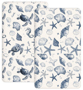 Woodiville crib sheets fit close-up with snug elastic edge for secure baby sleep