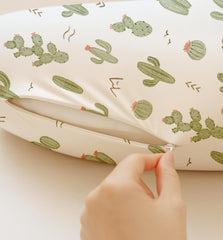 Woodiville nursing pillow cover with elastic: universal fit stays smooth.