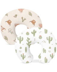 Woodiville nursing pillow cover: soft stretch fabric for gentle feeding sessions.