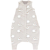 Woolino 4 Season sleep bag with feet openings promotes mobility and warmth.