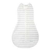 Woombie Grow With Me Twilight Stripes swaddle promotes cozy newborn comfort and calm nights.