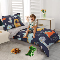 Wowelife dinosaur toddler top sheet with soft, breathable fabric.