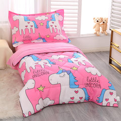 Wowelife unicorn pink pillowcase, keeps pillows clean and comfy
