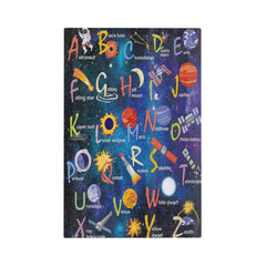 Wpshijia galaxy alphabet wall plate brings playful décor to kids' rooms.