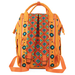 Wrangler Aztec Backpack organized compartments help you locate essentials fast