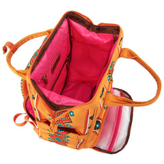 Wrangler Aztec Backpack with stroller strap for easy hands-free outings