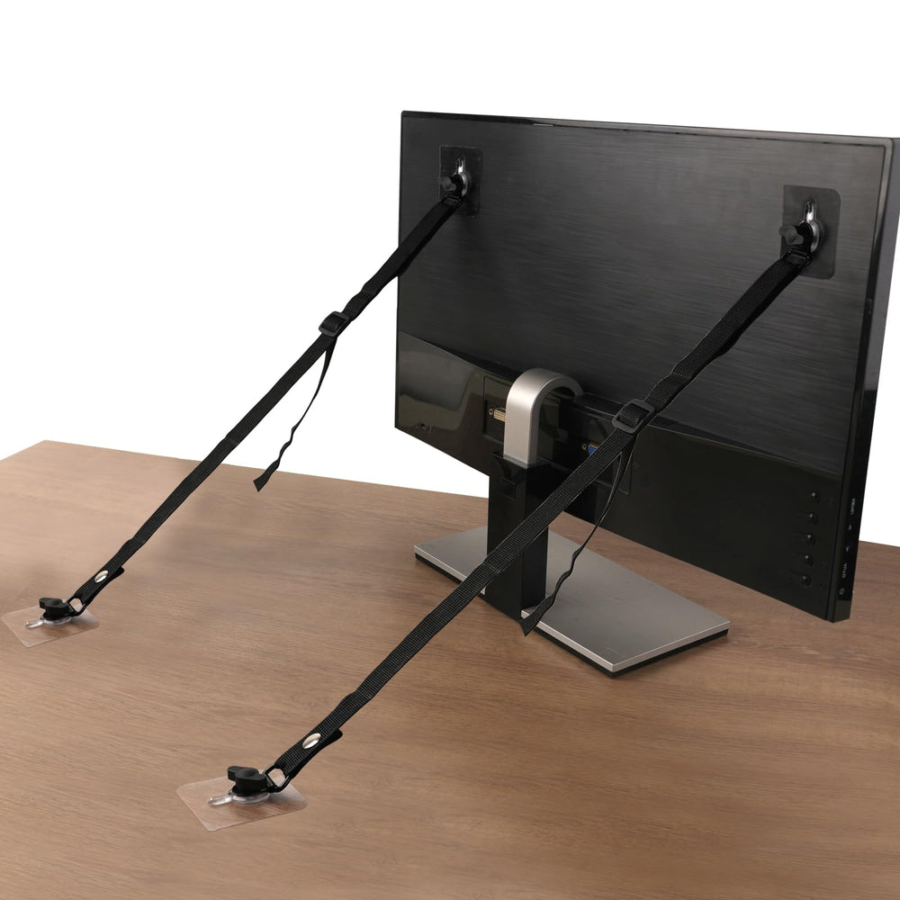 WRICHEAR 4-pack TV straps in packaging, ready to secure broad screens safely.