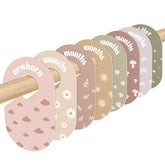 WSICSE Baby Closet Divider with double-sided print for quick outfit matching