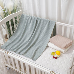 Wugugu baby blanket ideal for stroller trips and travel.