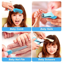 WXA baby comb with fine teeth for smooth grooming.