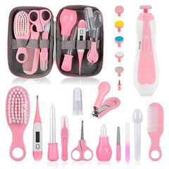 WXA Baby Grooming Kit storage box open, keeping baby essentials organized and at hand.