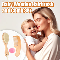 WXA soft goat bristles brush provides comfortable daily hair care.