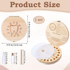 WY LIGHTING LEVEL tooth box open lid shows easy access and secure display.