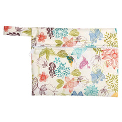 Wytino menstrual pads bag with zipper closure keeps contents secure during travel.
