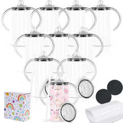 Wzaytia 12oz sublimation sippy cup coating design for vibrant graphics