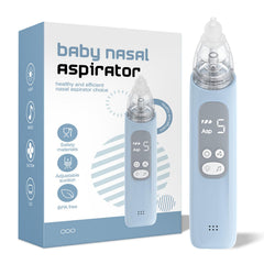 X-Bosak nasal aspirator shows suction levels for gentle, customizable relief.