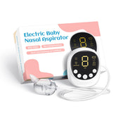 X-Bosak nasal aspirator in use with a baby for gentle breathing support.