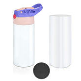 XccMe Kids Sublimation Tumbler pour spout for mess-free drinking on the move.