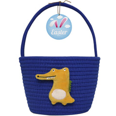 XENTUMI Easter basket with character plushmates for lively egg hunts and gifts.