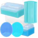 Xforto cradle cap brush with soft bristles for gentle scalp care.