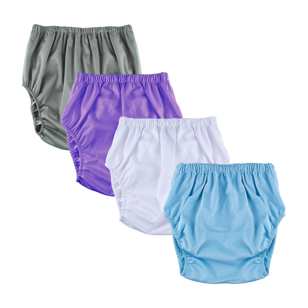 XGNYHHD gray adult diaper cover for discreet leak protection during daily activities.