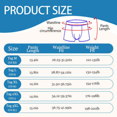 XGNYHHD Urine Bag Shorts showing double-pocket design for stable bag fit during activity.