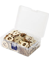 Xhqsulsclac wooden alphabet letters set for early literacy practice.