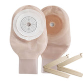 XIMYWRD one piece colostomy bag with clamp closure for secure drainage