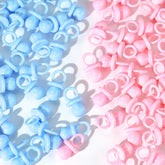XINHUIDALSQ mini blue and pink pacifiers for table décor, festive accents