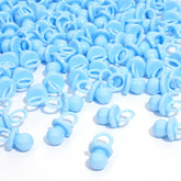 XINHUIDALSQ blue mini pacifiers for table scatter decor at a baby shower