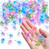 XINHUIDALSQ mini pacifier pink for baby shower table scatter and festive decor