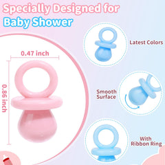 XINHUIDALSQ tiny pacifiers with bottom ring for DIY bracelets