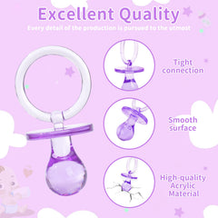 XINHUIDALSQ pacifiers used as charming baby shower decorations