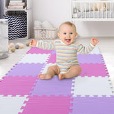 XMTMMD baby play mat interlocking tiles for quick setup and soft floor impact