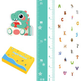 Xorinija dinosaur height chart wall sticker tracks growth milestones, mess-free.