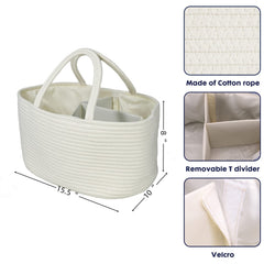 XUANGUO changing table organizer, portable tote for bedside or car use.