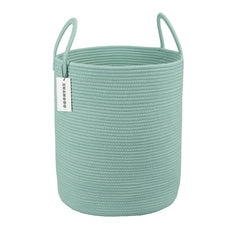 XUANGUO cotton rope laundry basket standalone with easy transport