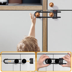 Xuanxi Star adjustable length lock fitting mushroom handles
