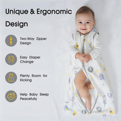 XUNATA inside view shows soft cotton lining for gentle sleep