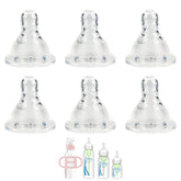 XUNICUTE fast-flow Level 3 nipple for Dr. Brown’s Natural Narrow bottles, promoting steady feeding