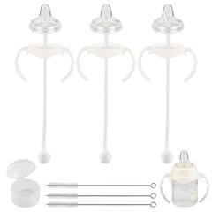 XUNICUTE soft spout nipple facilitates a gentle transition to a sippy cup