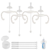 XUNICUTE straw cup conversion kit for Dr Brown Narrow bottles close-up shows compatibility for easy transition.