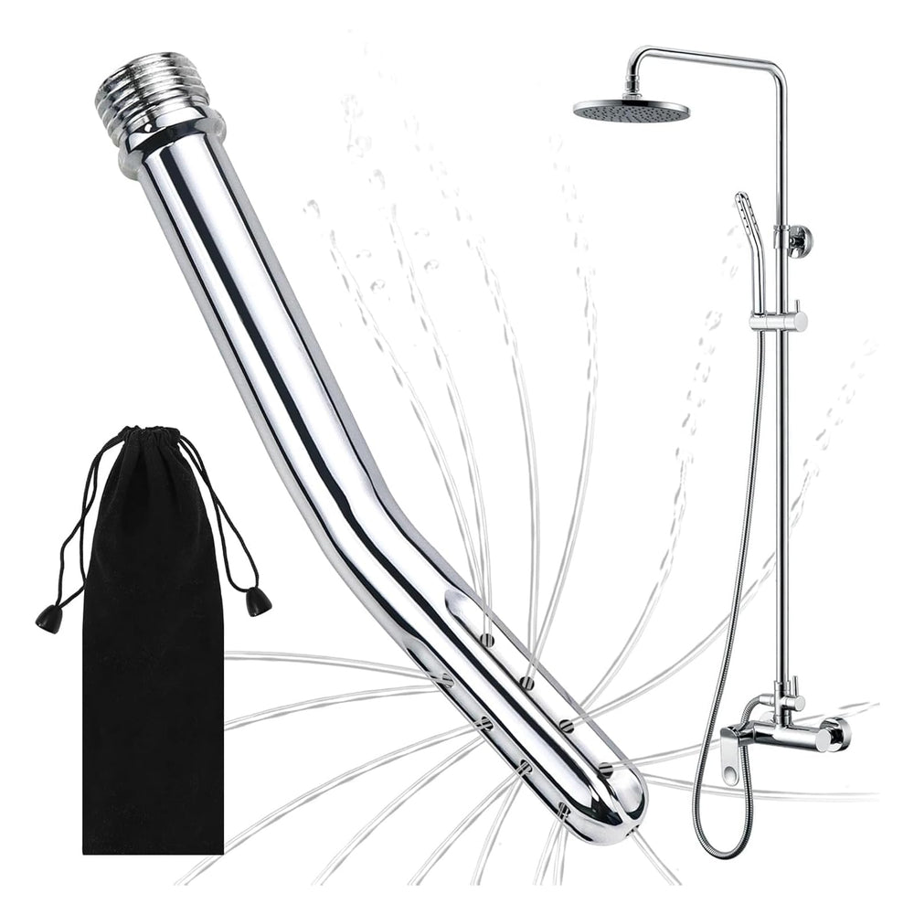 XUYU shower attachment with 17 holes for 360-degree coverage during cleansing