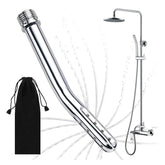 XUYU shower attachment with 17 holes for 360-degree coverage during cleansing